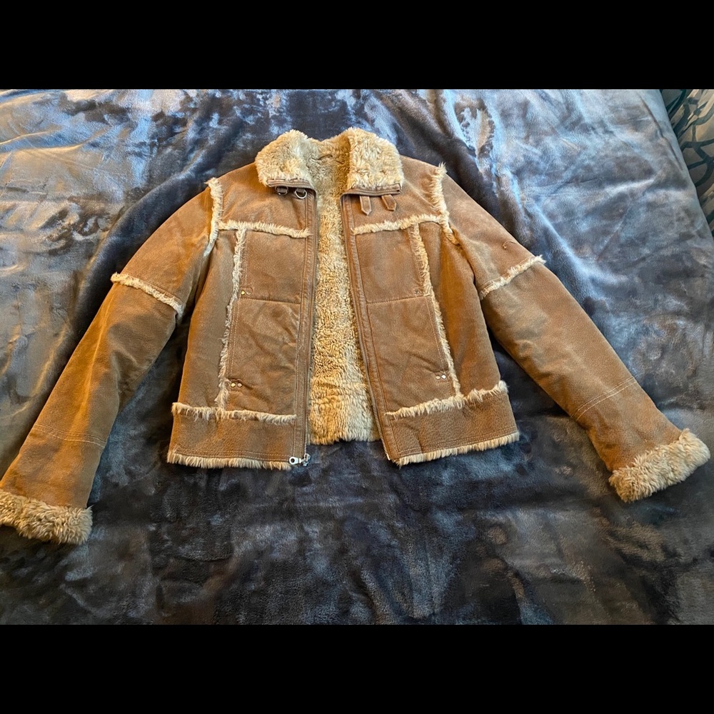 Wilson leather maxima jacket size small